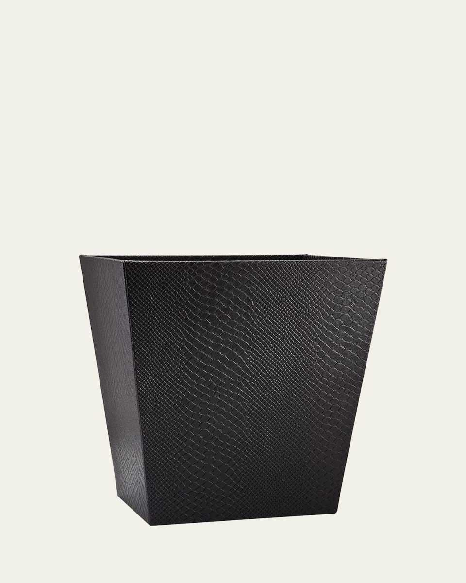 Conda Wastebasket, Black